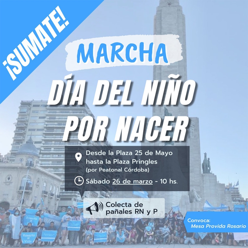 MARCHA DÍA DEL NIÑO POR NACER